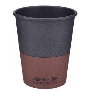 Стакан паперовий 270 мл, "GRAPHITE CUP" 50шт/уп "BUROCLEAN" 1080044