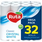 Папір туалетний 2-х шар., 32 рул., білий, Classic "Ruta" rt.92670