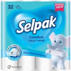 Папір туалетний 2-х шар., 32 рул., білий Comfort "SELPAK PRO" sp.74471