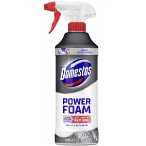 DOMESTOS Спрей-піна д/чищ унітазів та ванн, для видалення нальоту 435мл  (dm.21335)