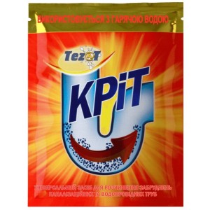 Теза "Кріт" Гранули для прочищення труб, гаряча вода 70г (t.90294)