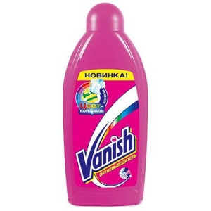 Vanish Oxi Action Пятновыводитель для тканей жидкий 450мл (72637)